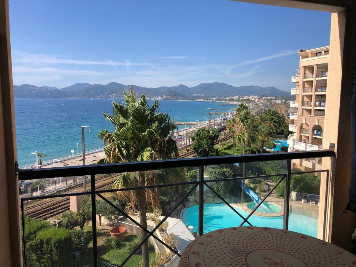 Cannes Apartment With Sea View, Aircondition And Parking Bagian luar foto