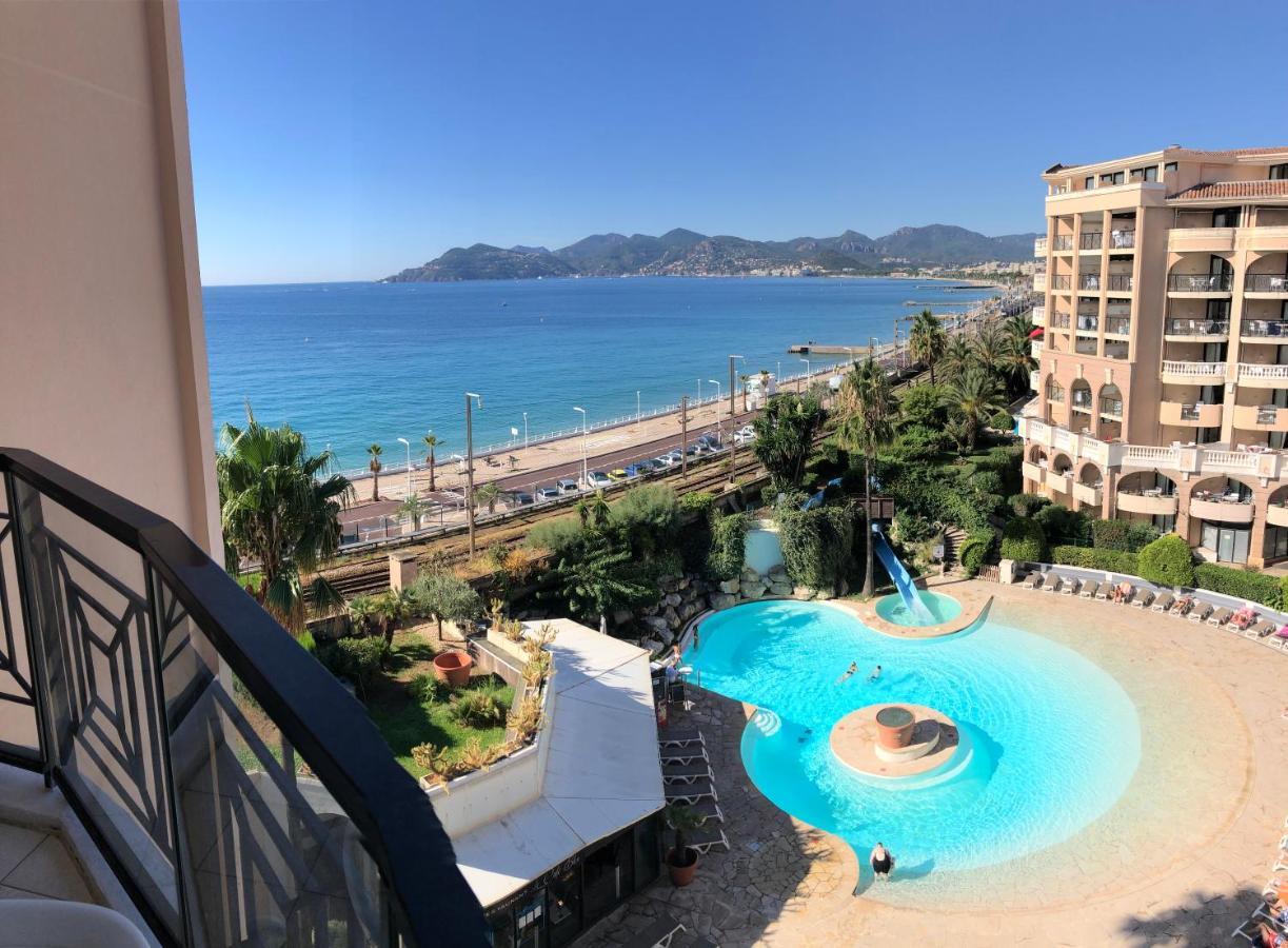 Cannes Apartment With Sea View, Aircondition And Parking Bagian luar foto