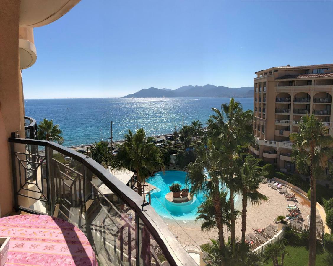 Cannes Apartment With Sea View, Aircondition And Parking Bagian luar foto